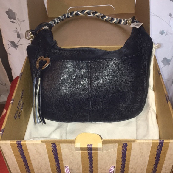 Brighton Handbags - NWT - Navy Blue Brighton Barbados Bag